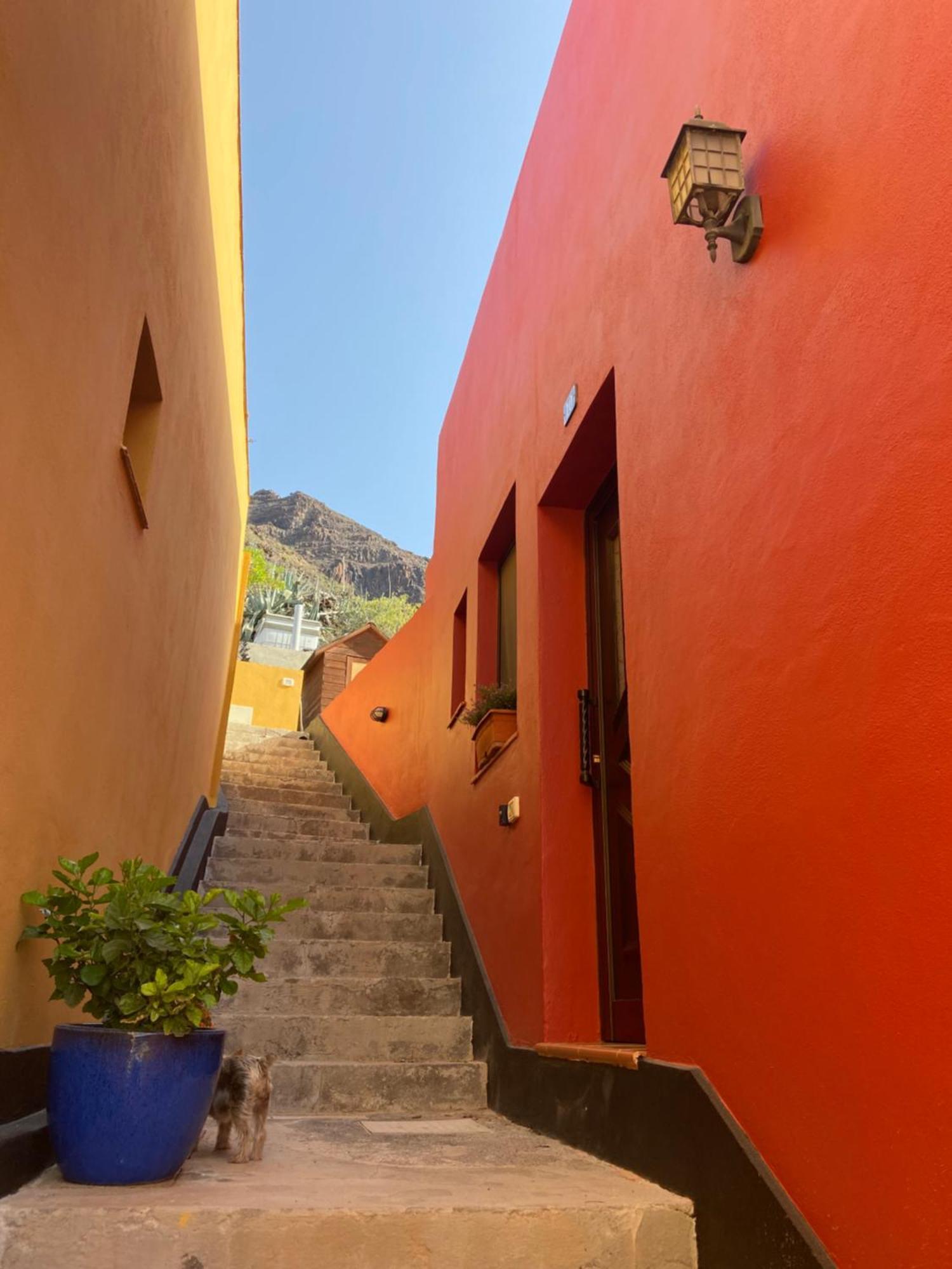 Villa Casa Roja La Calera Valle Gran Rey Exterior foto