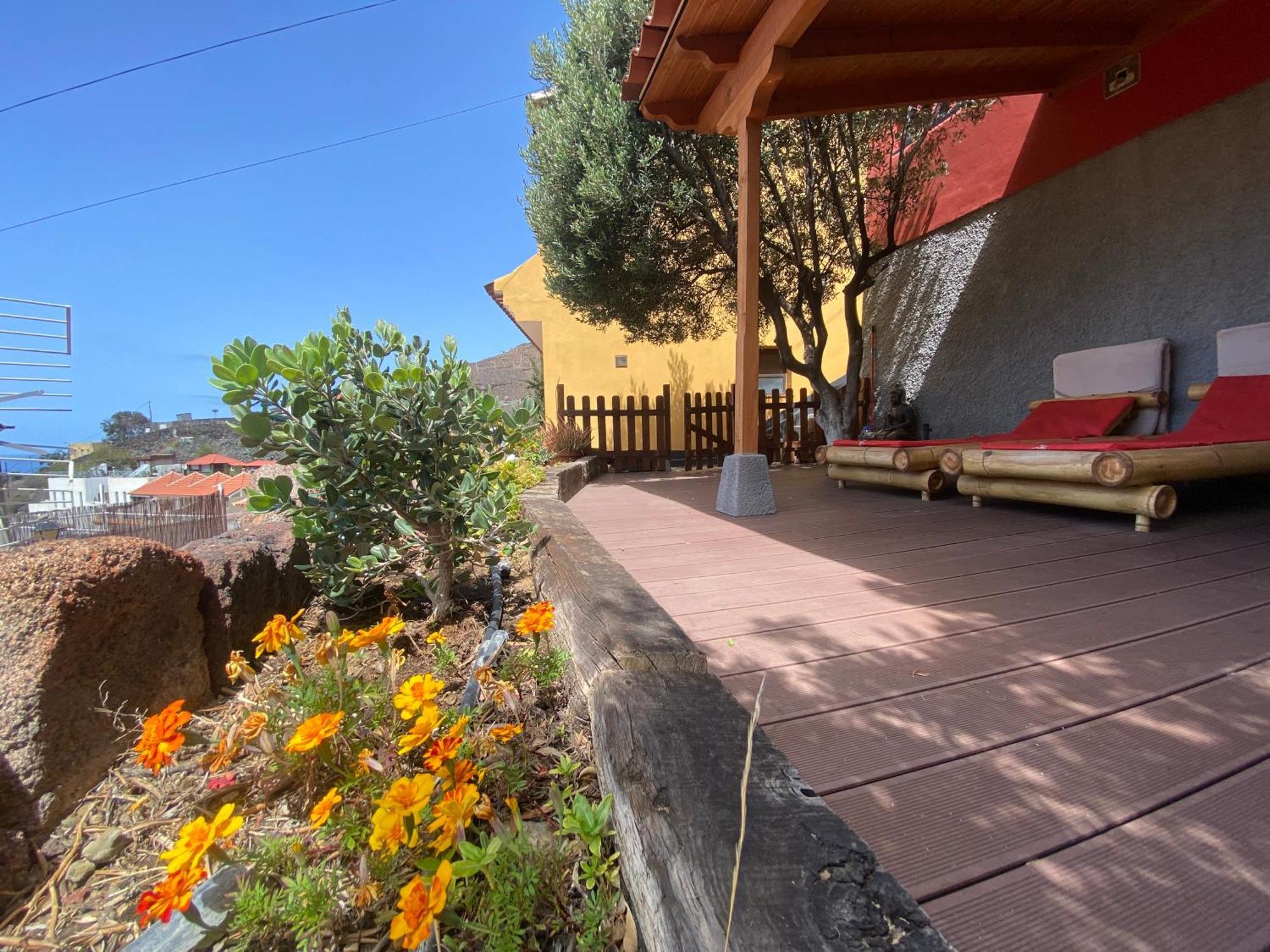 Villa Casa Roja La Calera Valle Gran Rey Exterior foto